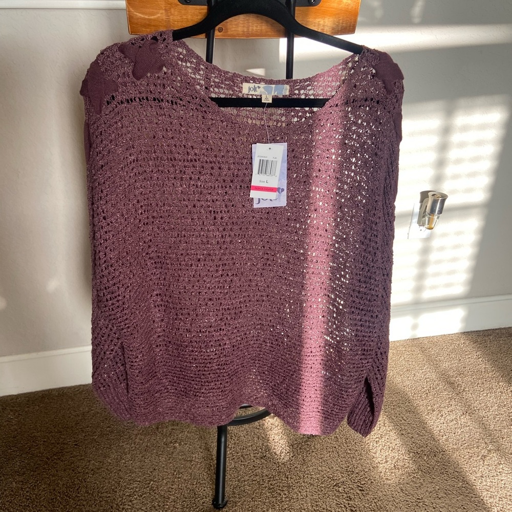 Purple sweater